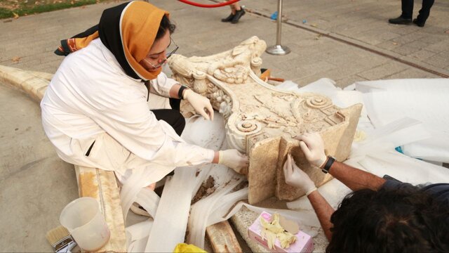 کشف یک شیء تازه در کاخ سعدآباد + عکس