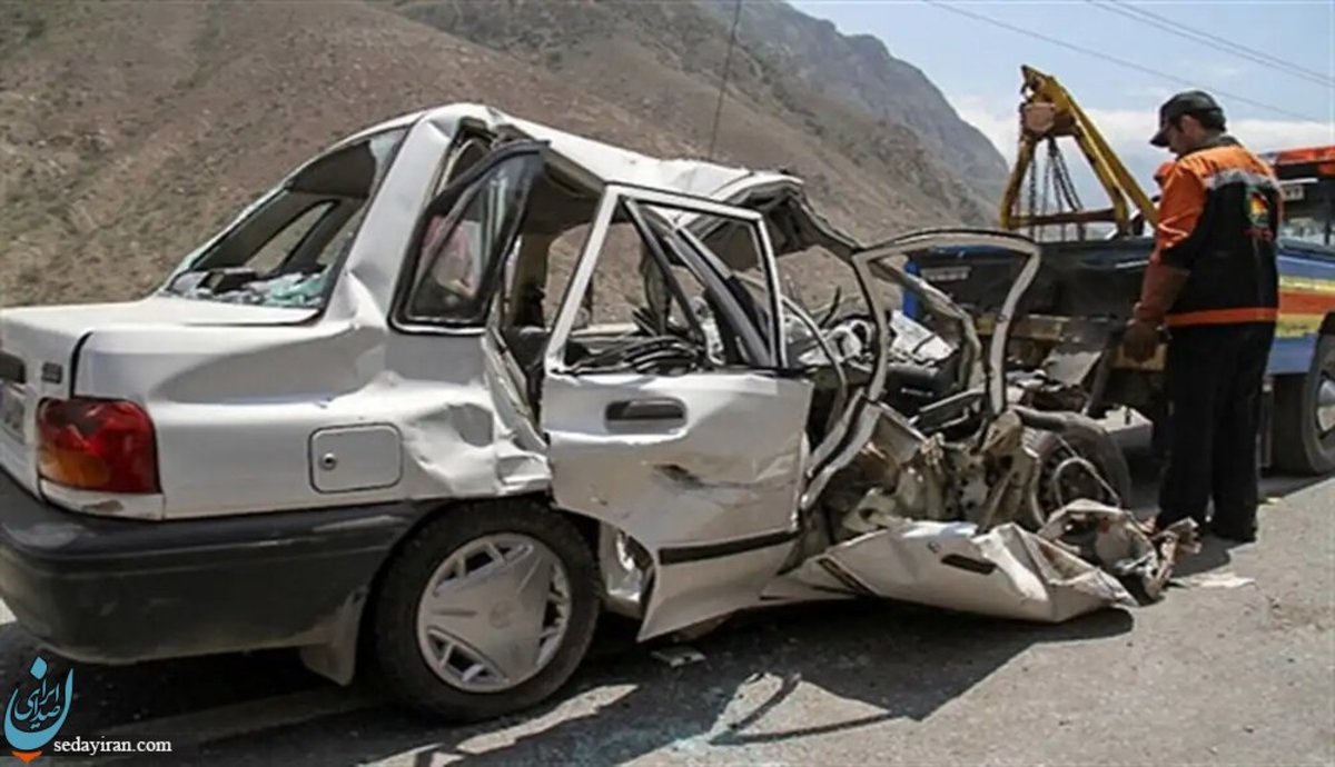 تصادف زنجیره ای 3 خودرو در شفت گیلان   فوت یک نفر و مصدومیت 11 تن
