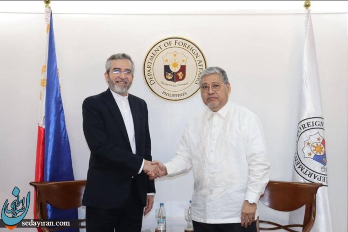 دیدار علی باقری با وزیر امور خارجه فیلیپین   او خواستار تلاش همه کشورها برای توقف نسل کشی در غزه شد