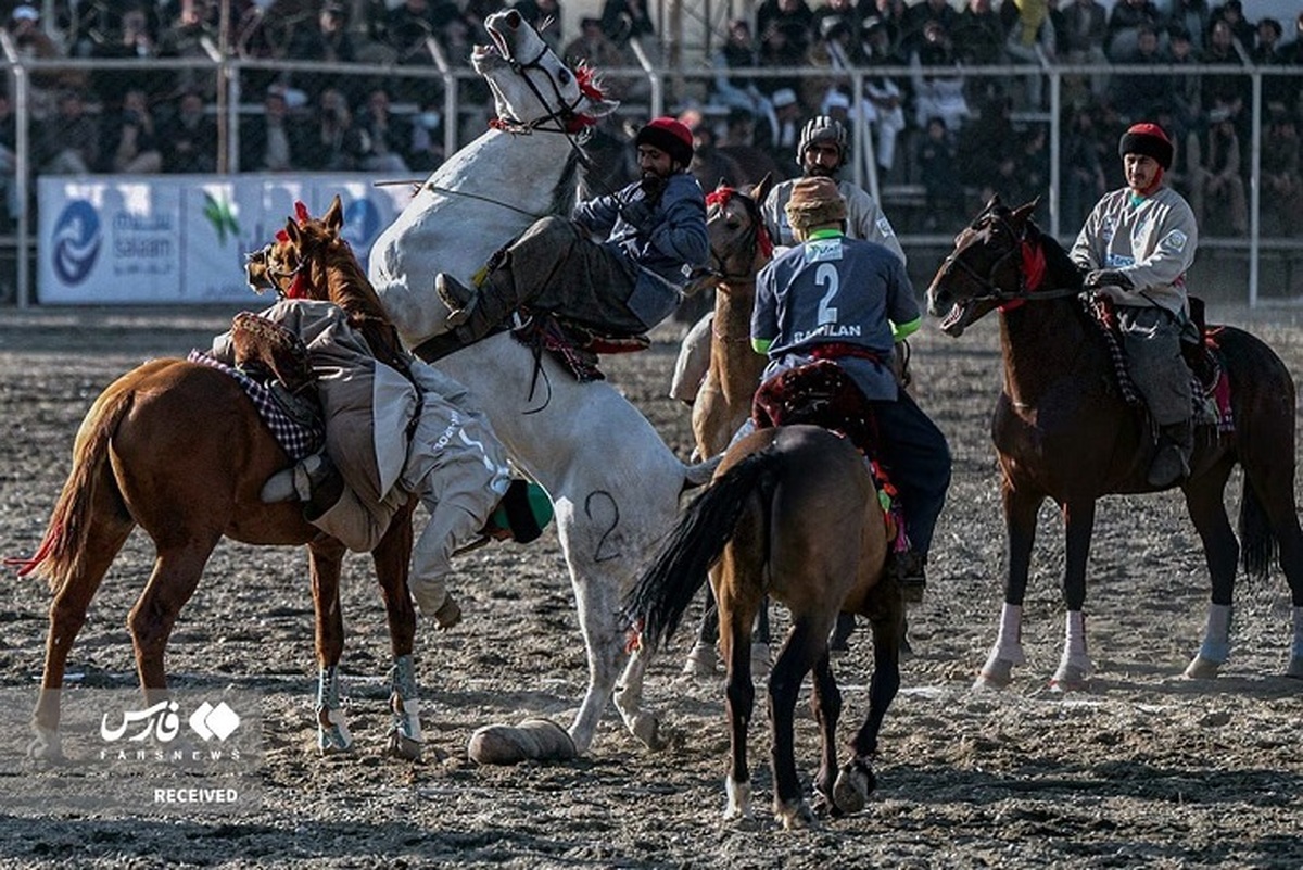 رقابت بُزکشی در افغانستان (عکس)