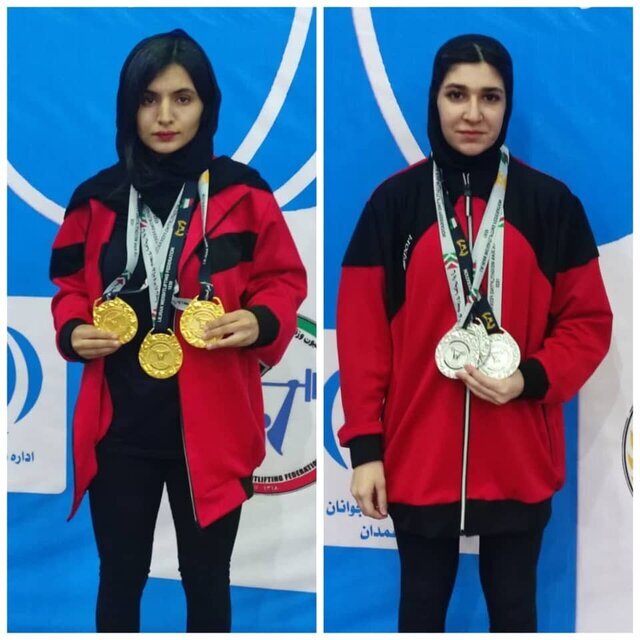 درخشش دختران وزنه‌بردار خوزستانی در مسابقات کشوری (+عکس)