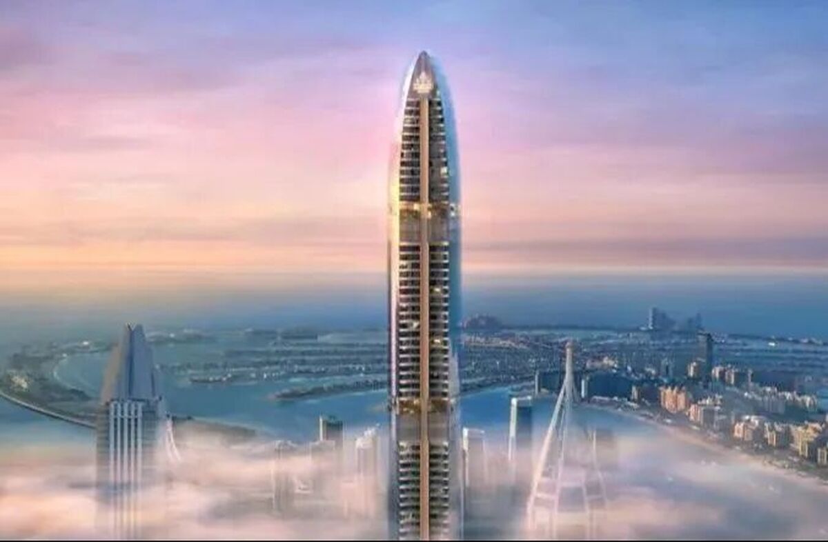 رونمایی از پروژه ساخت بلندترین برج مسکونی در جهان در دبی (+عکس)