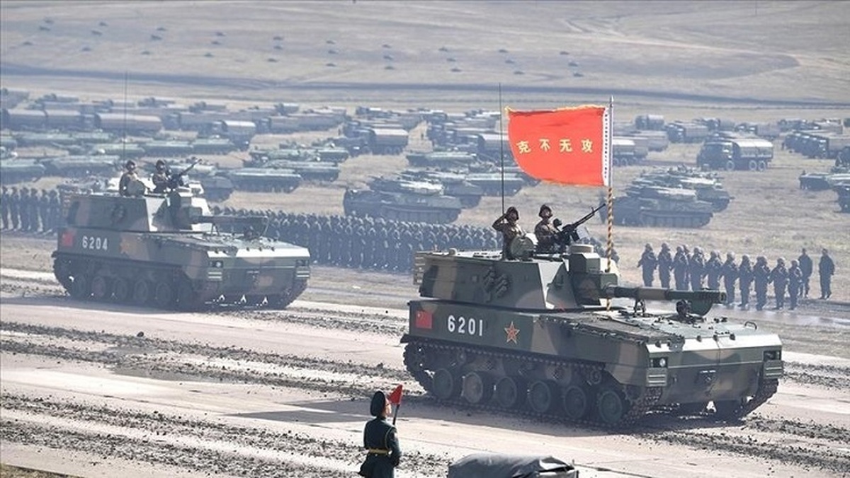 مانور نظامی چین در اطراف تایوان