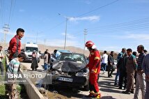 تصادف رانندگی در زنجان با یک کشته و 7 مصدوم