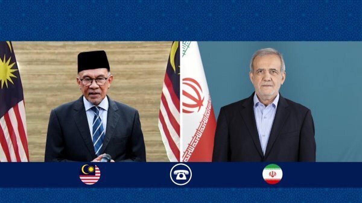 تاکید سران ایران و مالزی بر ضرورت اتحاد کشورهای اسلامی برای مقابله با جنایات رژیم صهیونیستی