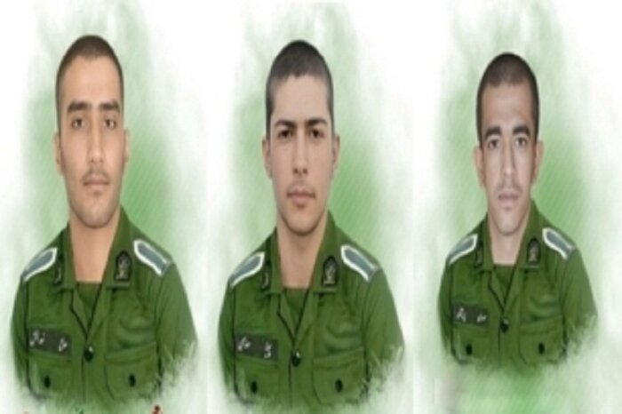پیکر مطهر سه شهید امنیت حادثه تفتان در اصفهان تشییع شد