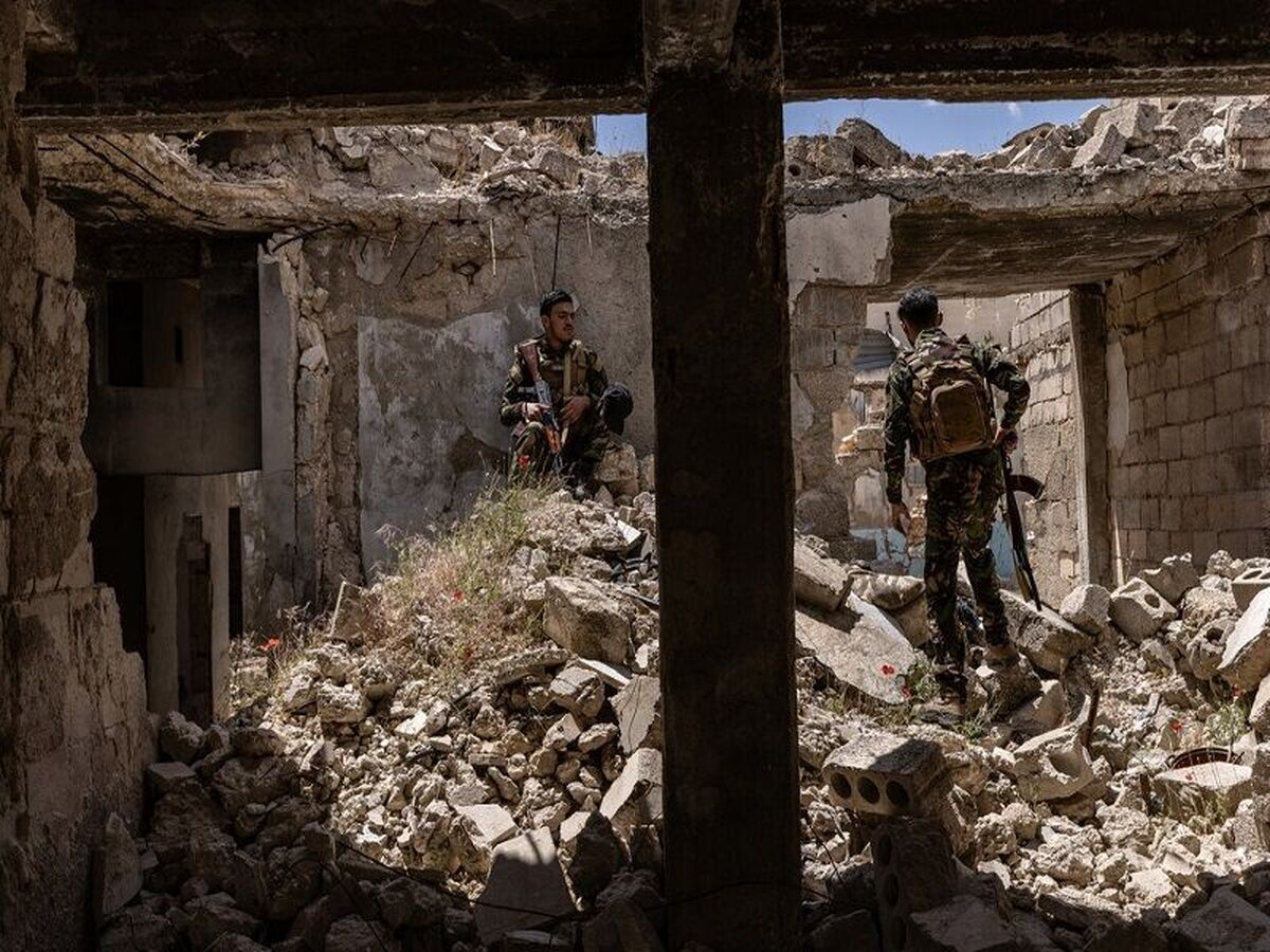 جنگ ارتش سوریه با تروریستها در غرب حلب