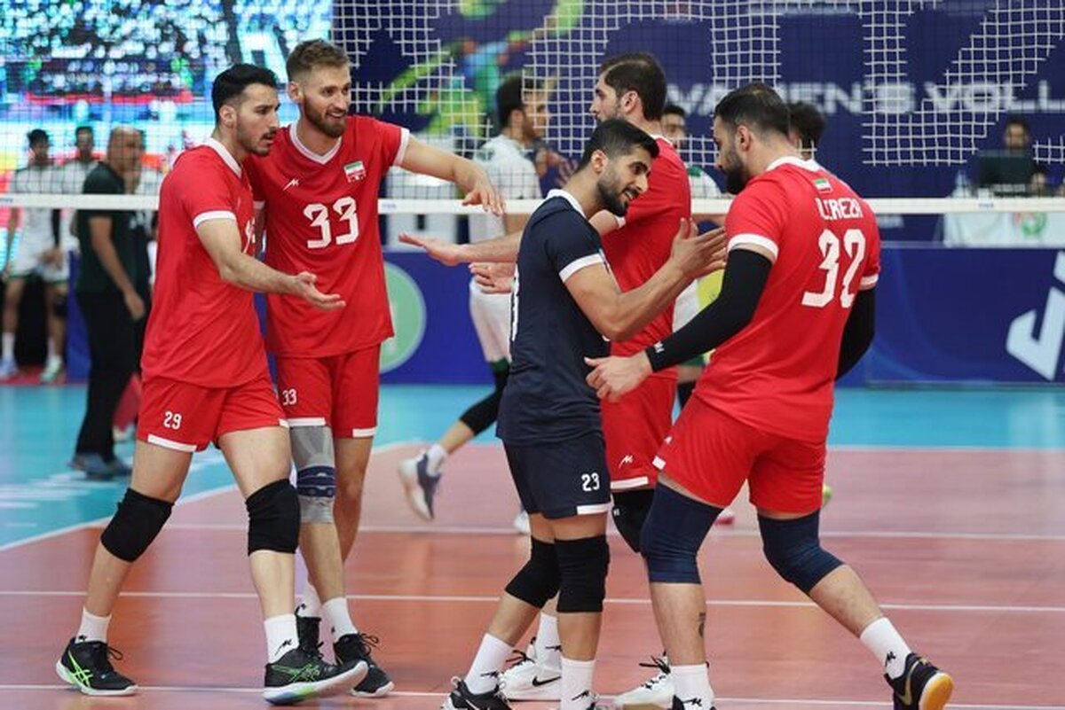 قهرمانی والیبال ایران قهرمان در جام کاوا