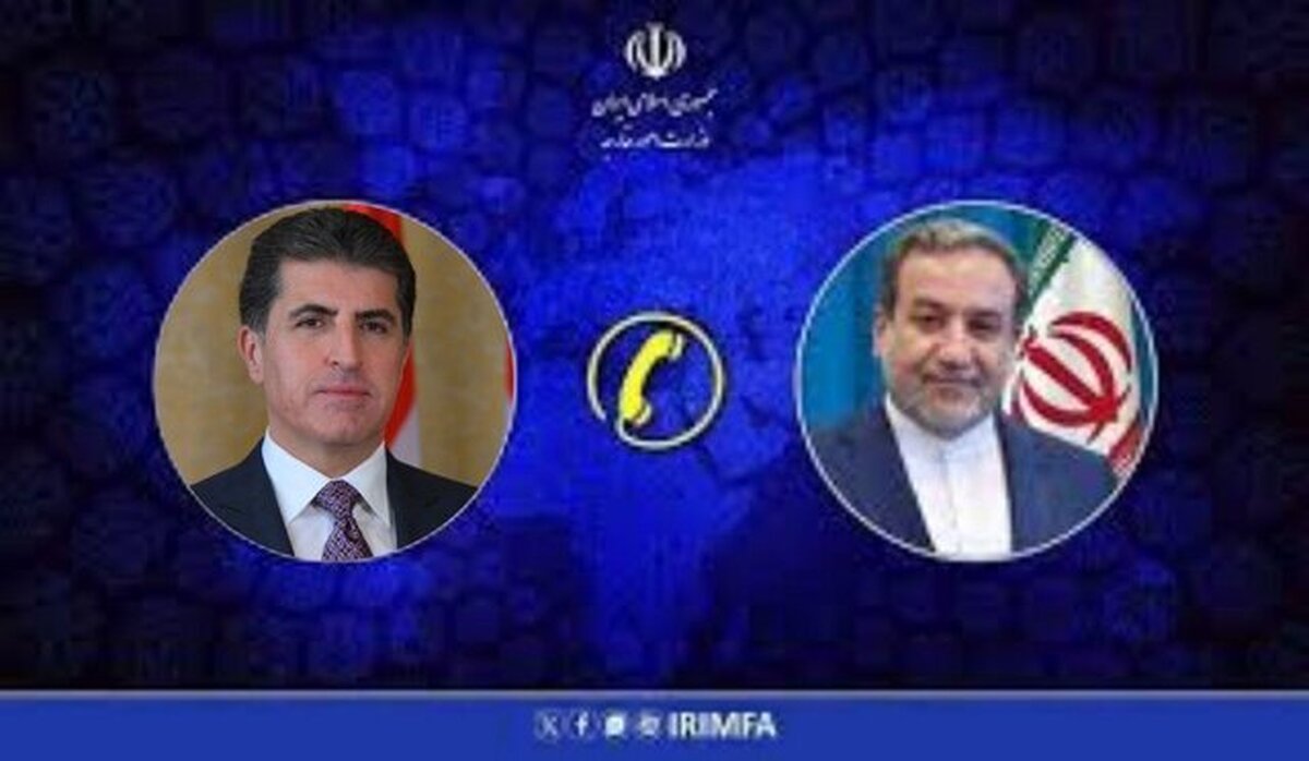 گفتگوی «عراقچی» و «بارزانی» درباره حملات رژیم صهیونیستی به ایران