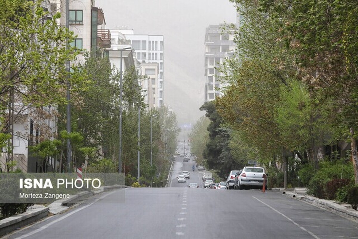 هوای تهران در وضعیت ناسالم برای گروههای حساس