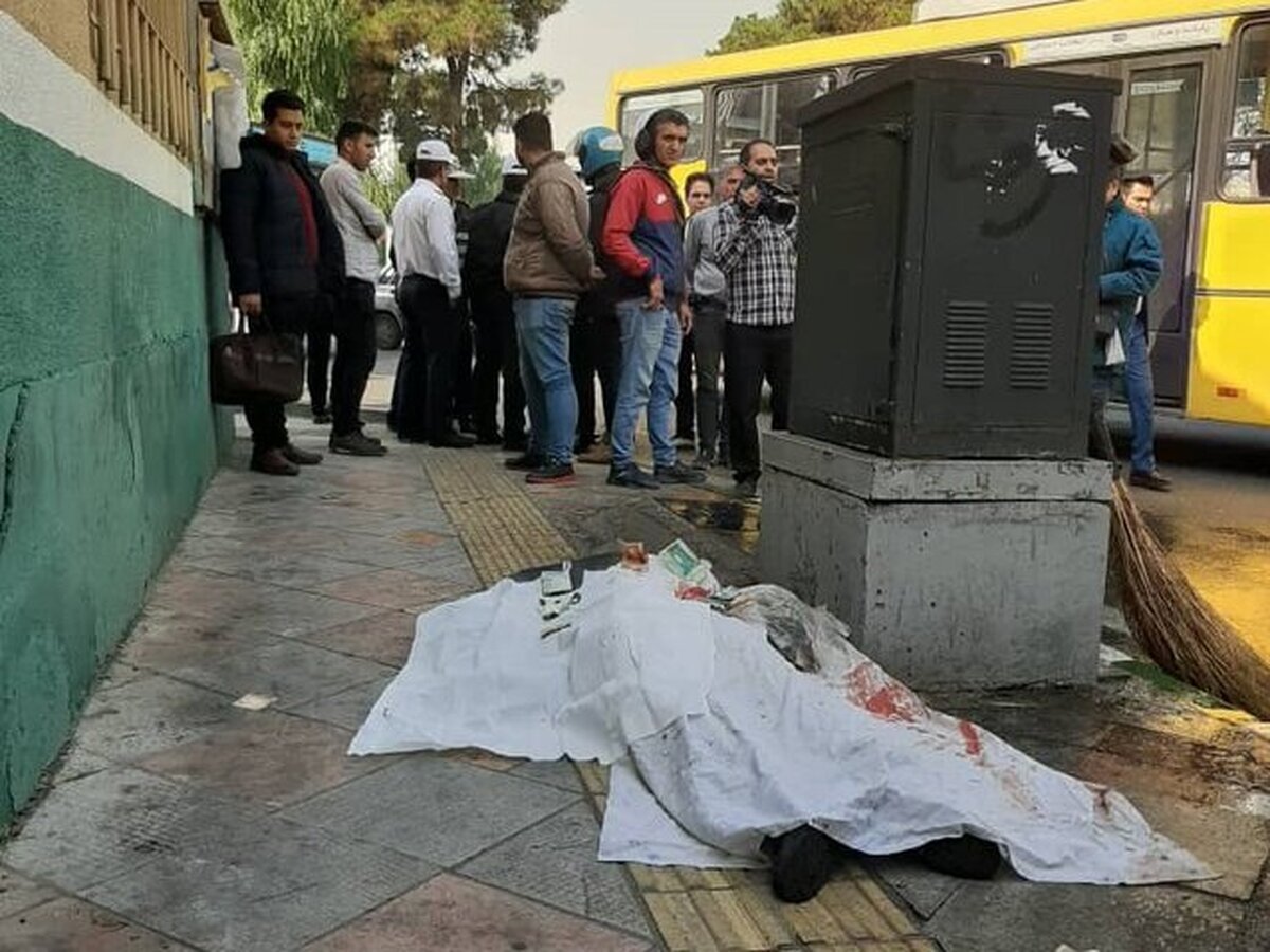 برخورد مرگبار پژو پارس با عابرپیاده در اندرزگو