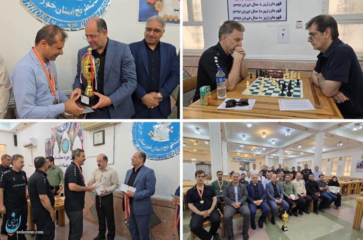 تیم هفت‌تپه قهرمان لیگ شطرنج نیشکر شد   چهار مقام انفرادی برای ورزشکاران این تیم