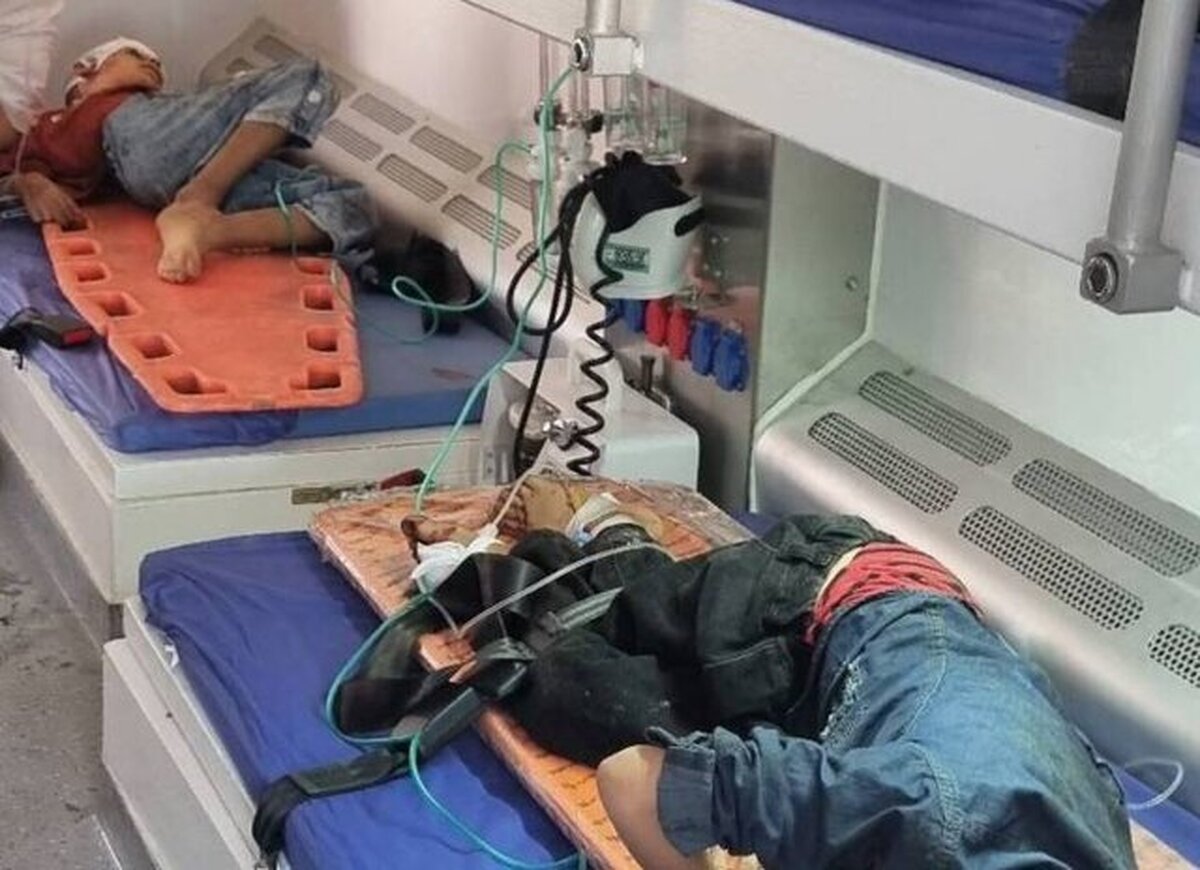 خبر جدید از وضعیت مصدومان حادثه واژگونی اتوبوس در محور فیروزآباد ـ کوار