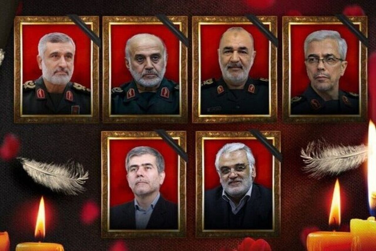 اعلام زمان برگزاری مراسم تشییع فرماندهان شهید (+عکس)