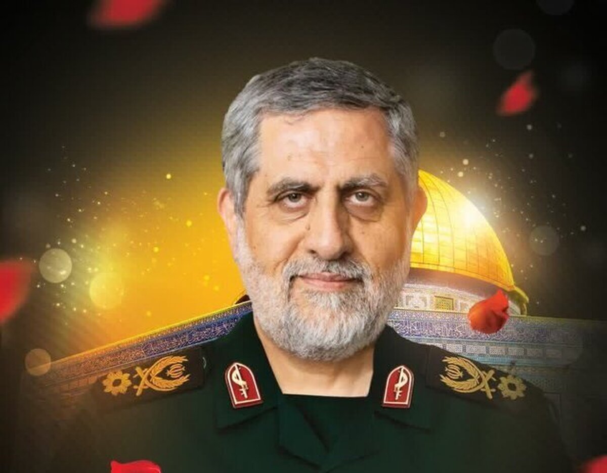 شهادت سردار ایزدی در جریان حمله تروریستی رژیم صهیونی