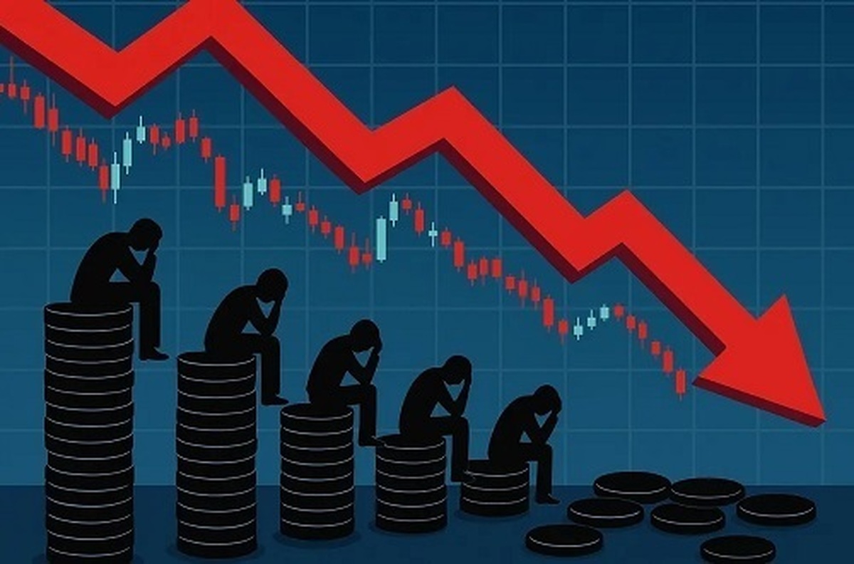 بورس در سراشیبی سقوط