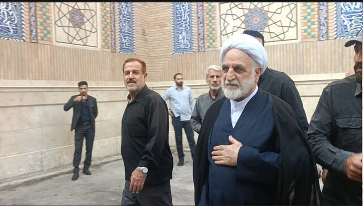 حضور محسنی اژهای در مراسم بزرگداشت سپهبد رشید (+عکس)