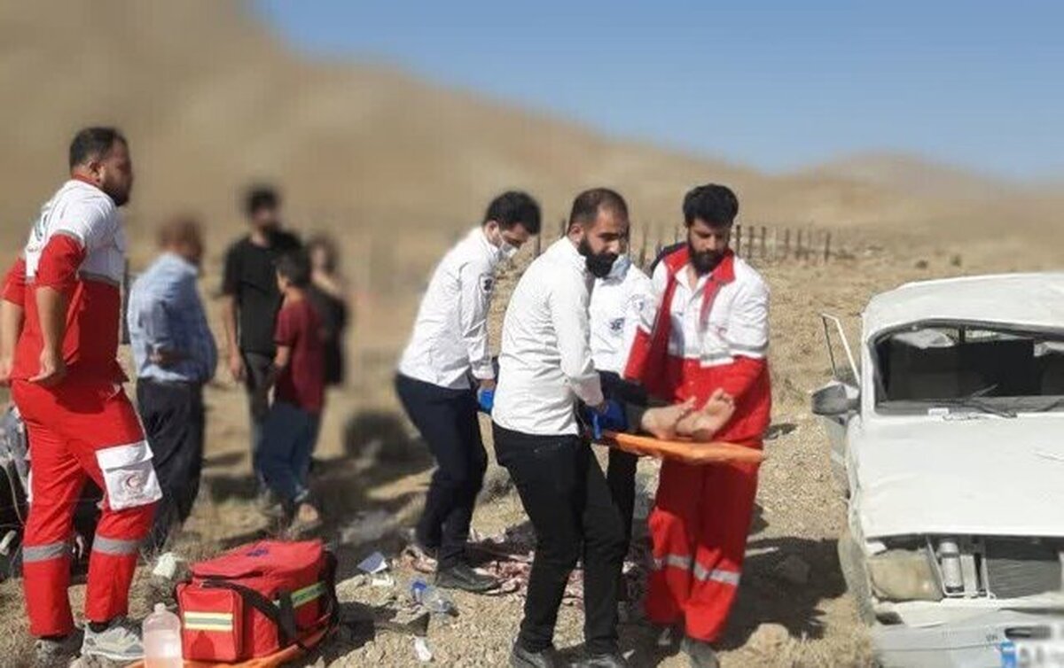 واژگونی خودرو در محور فرخشهر به بروجن با ۶ مصدوم