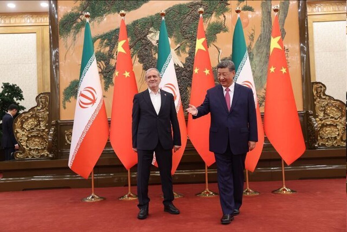 دیدار پزشکیان با رئیسجمهور چین