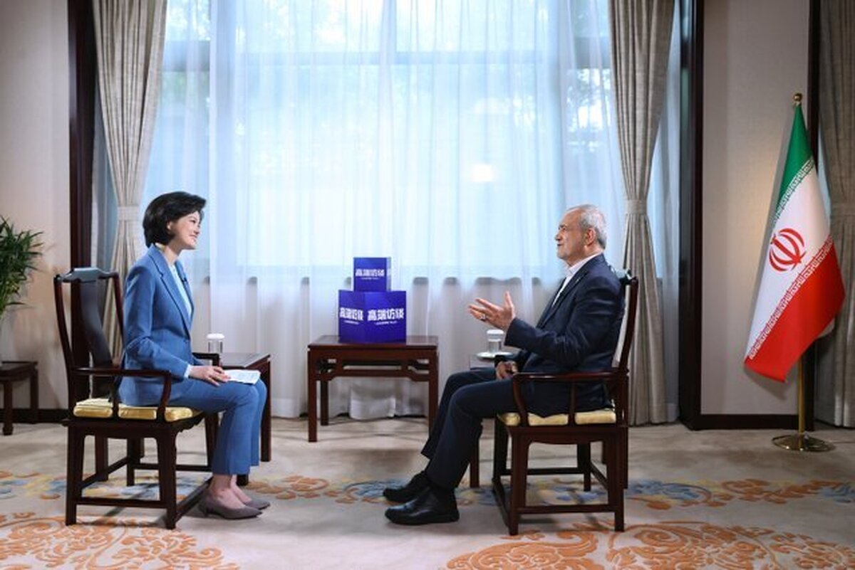 پزشکیان: انتظار از چین، بازکردن بستر چندجانبهگرایی است