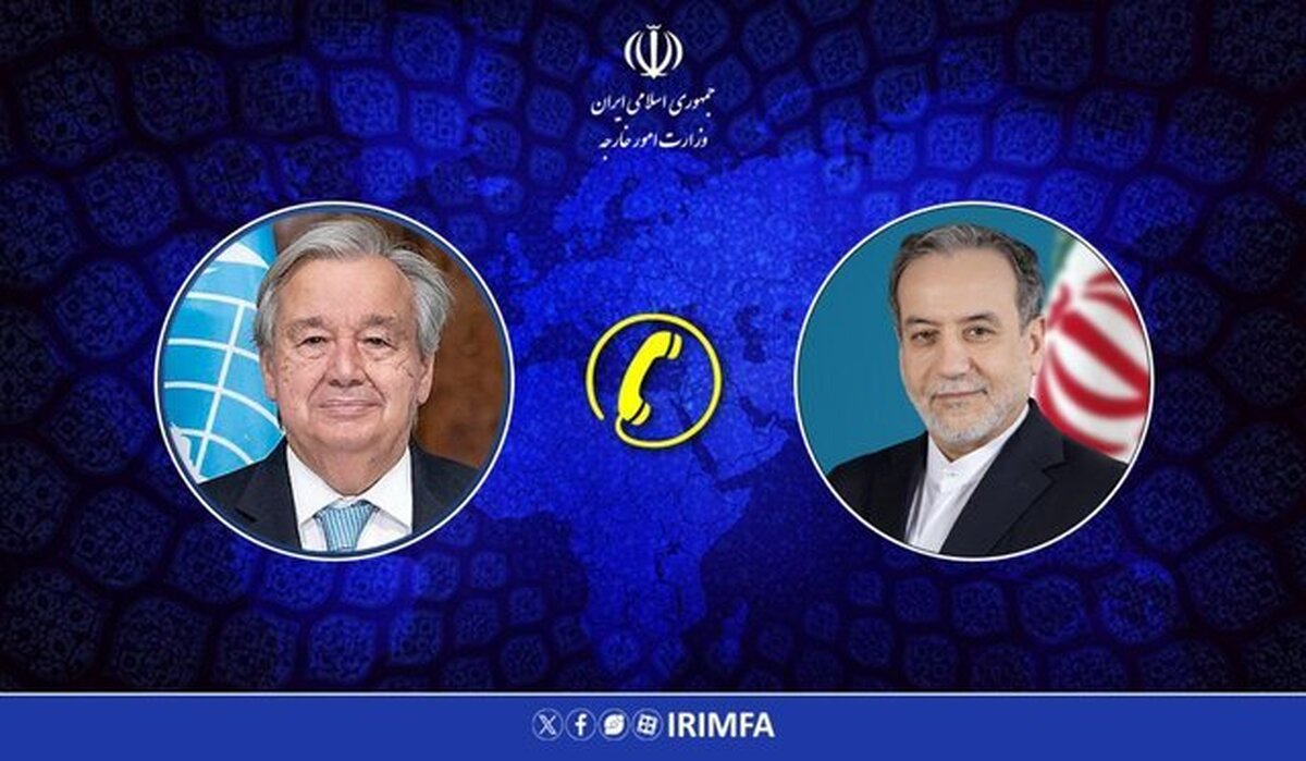 گفتگوی عراقچی و گوترش درباره موضوع هسته‌ای و تحولات منطقه