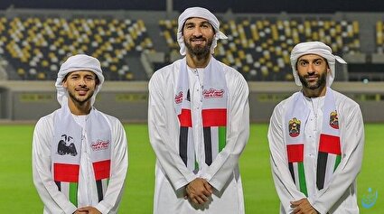 انتقاد از رقص مهدی قائدی، سامان قدوس و شهریار مغانلو در روز ملی امارات/ بخاطر دلار ؟