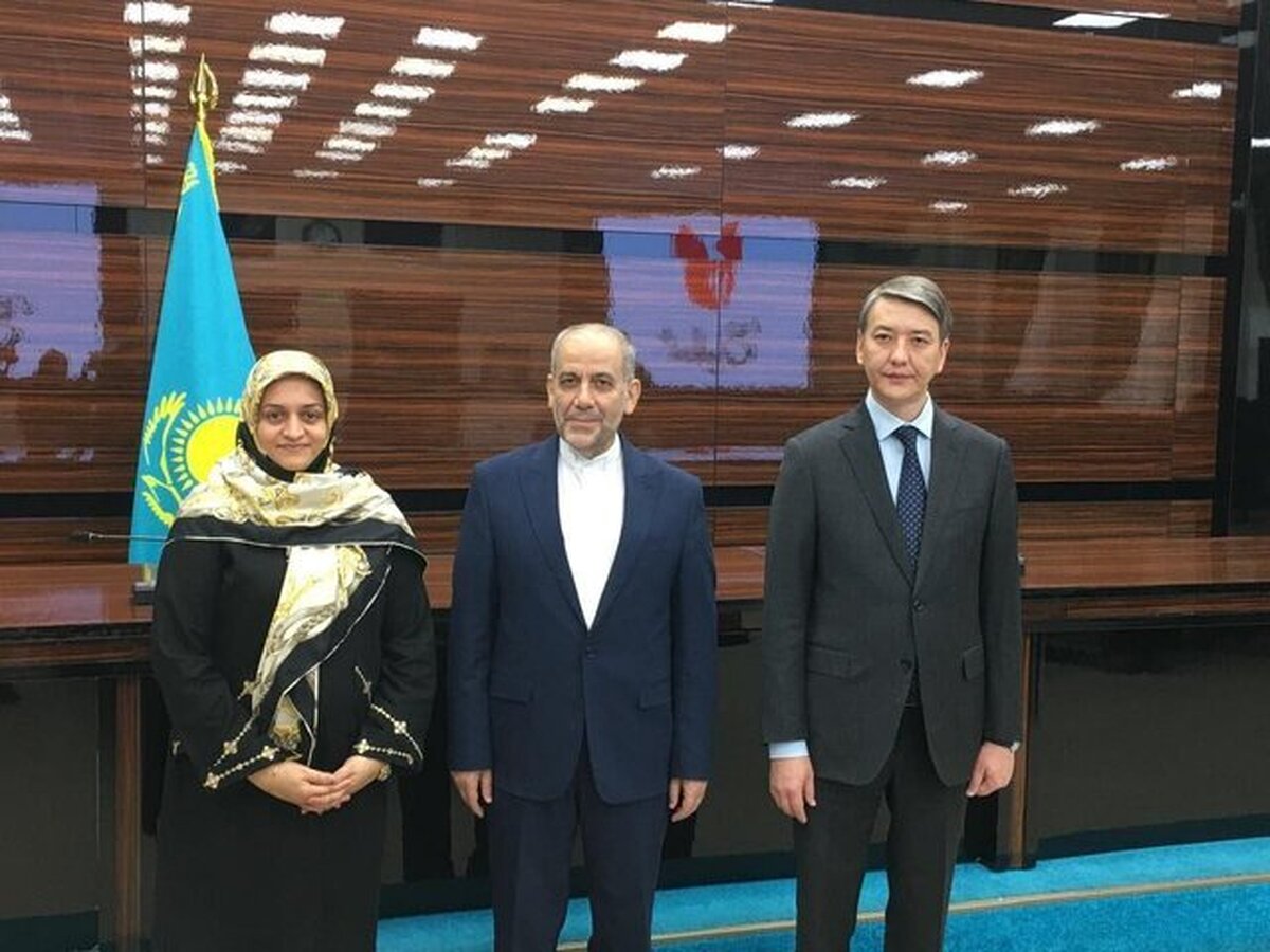 تاکید دیپلمات کشورمان بر گسترش همکاری اقتصادی و تجاری میان ایران و قزاقستان