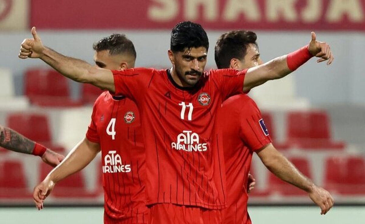 آمار AFC از دیدار تراکتور-شارجه اعلام شد