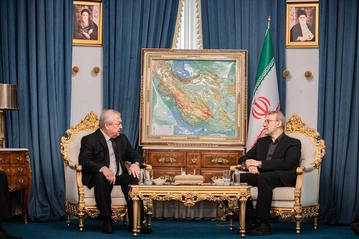 تشکر لاریجانی از همراهی روسیه با ایران در سازمان ملل (+عکس)