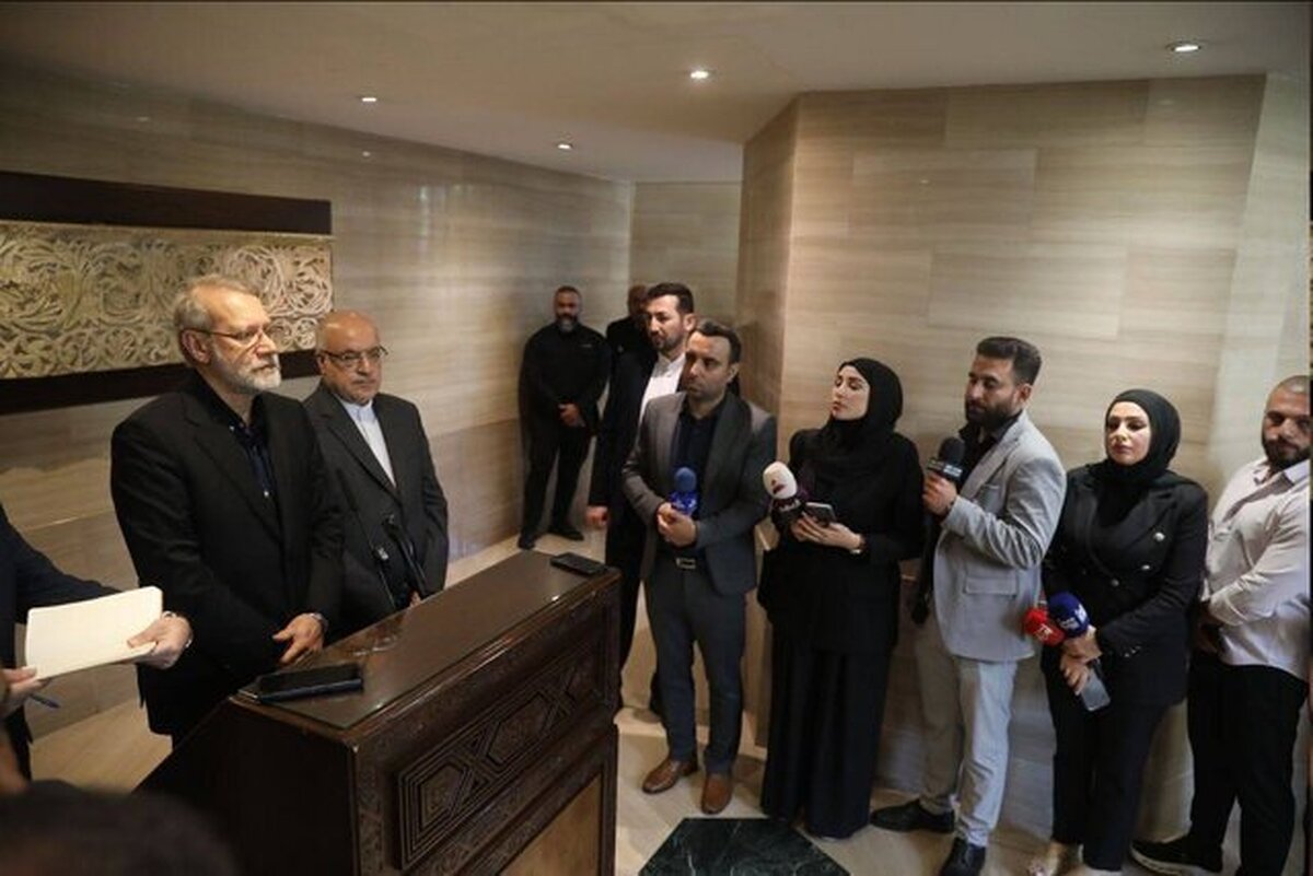 لاریجانی: لزومی ندارد آمریکا خود را قیم مردم لبنان بداند
