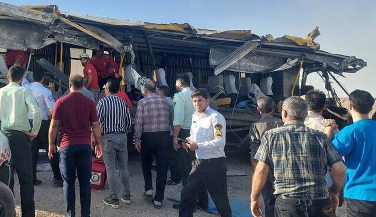هر ۲ فوتی حادثه اتوبوس دانشجو بودند