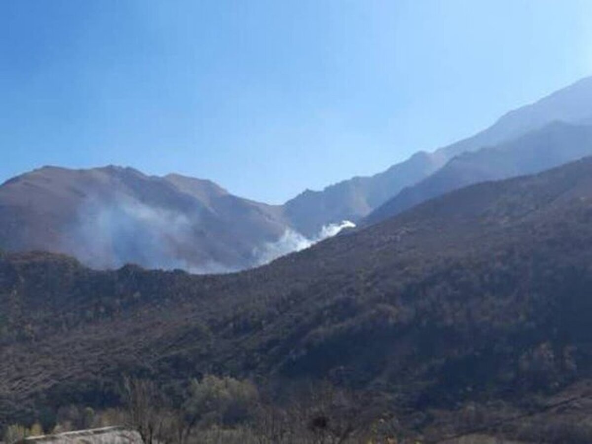 آتشسوزی در جنگلهای دراکینگ چالوس