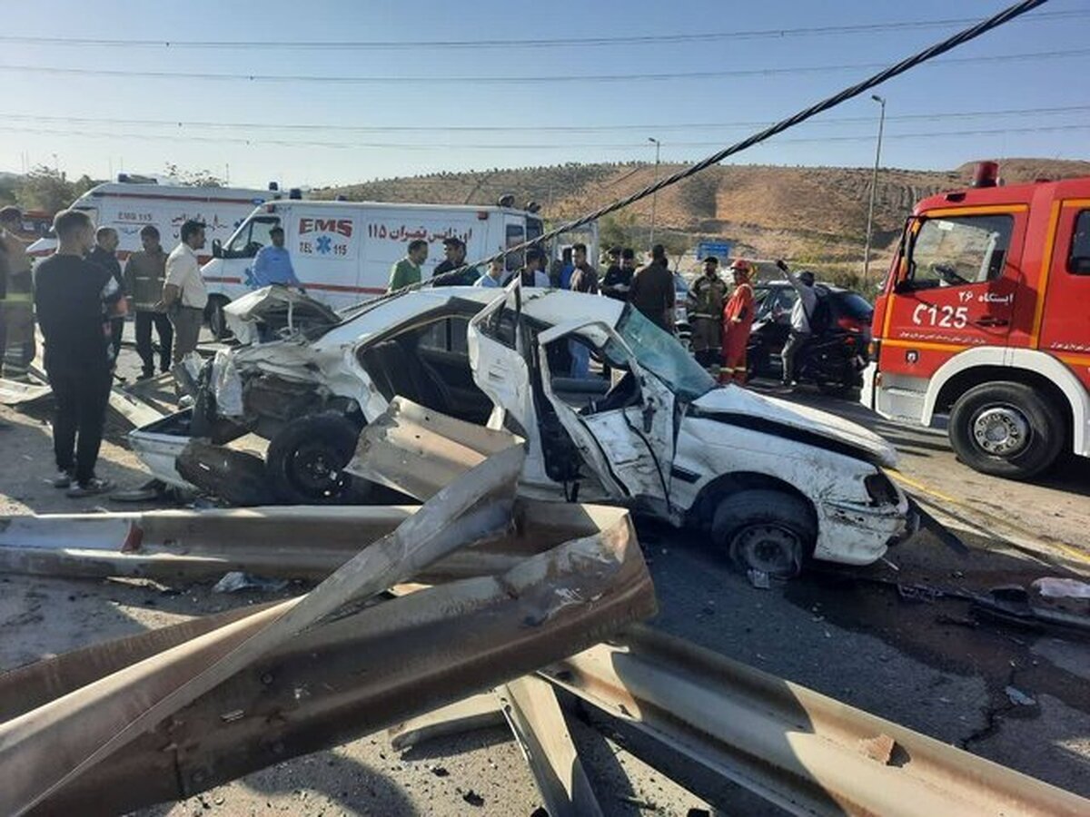 تصادف مرگبار در محور فرعی دهگلان – قورچای با 3 کشته