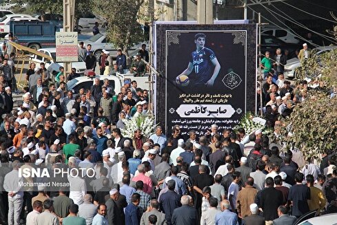 مراسم-تشییع-پیکر-صابر-کاظمی-گلستان-عکس