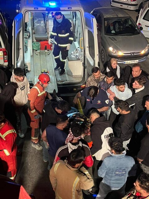 سقوط جوان ۱۸ ساله به دره در جاده وردیج سقوط جوان ۱۸ ساله به دره در جاده وردیج