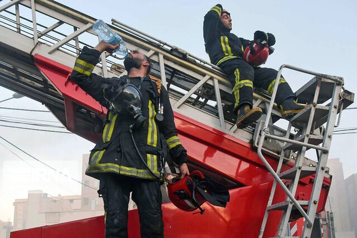 آتش‌سوزی در نخیلات قطب‌آباد فین ؛ ۸۰۰ نخل در آتش سوخت