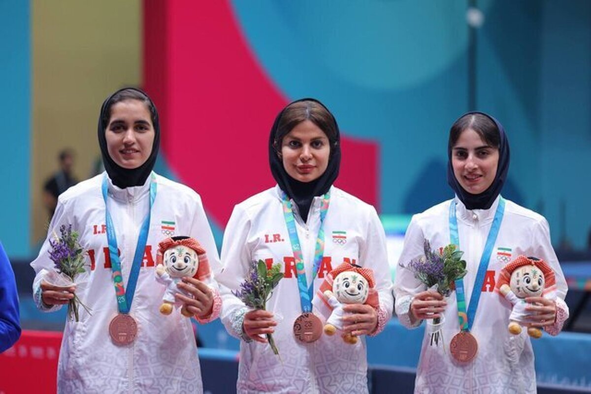 صعود ۲ پله‌ای ایران در جدول مدالی در پایان روز سوم بازی‌های کشور‌های اسلامی
