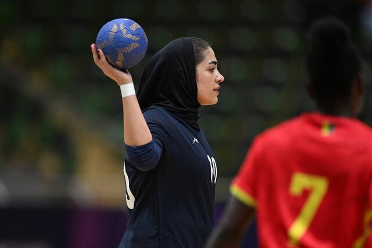 پیروزی زنان هندبال ایران در بازی‌های کشورهای اسلامی