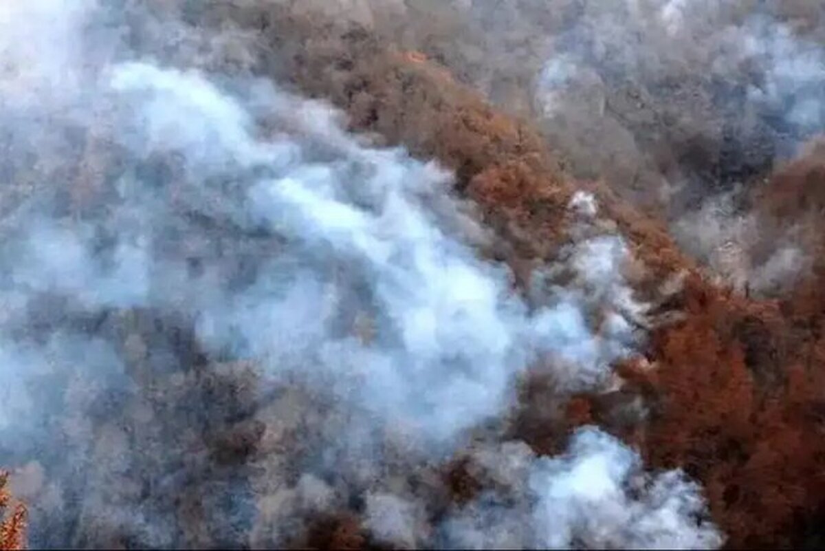 افزایش آتش‌سوزی در منطقه الیت