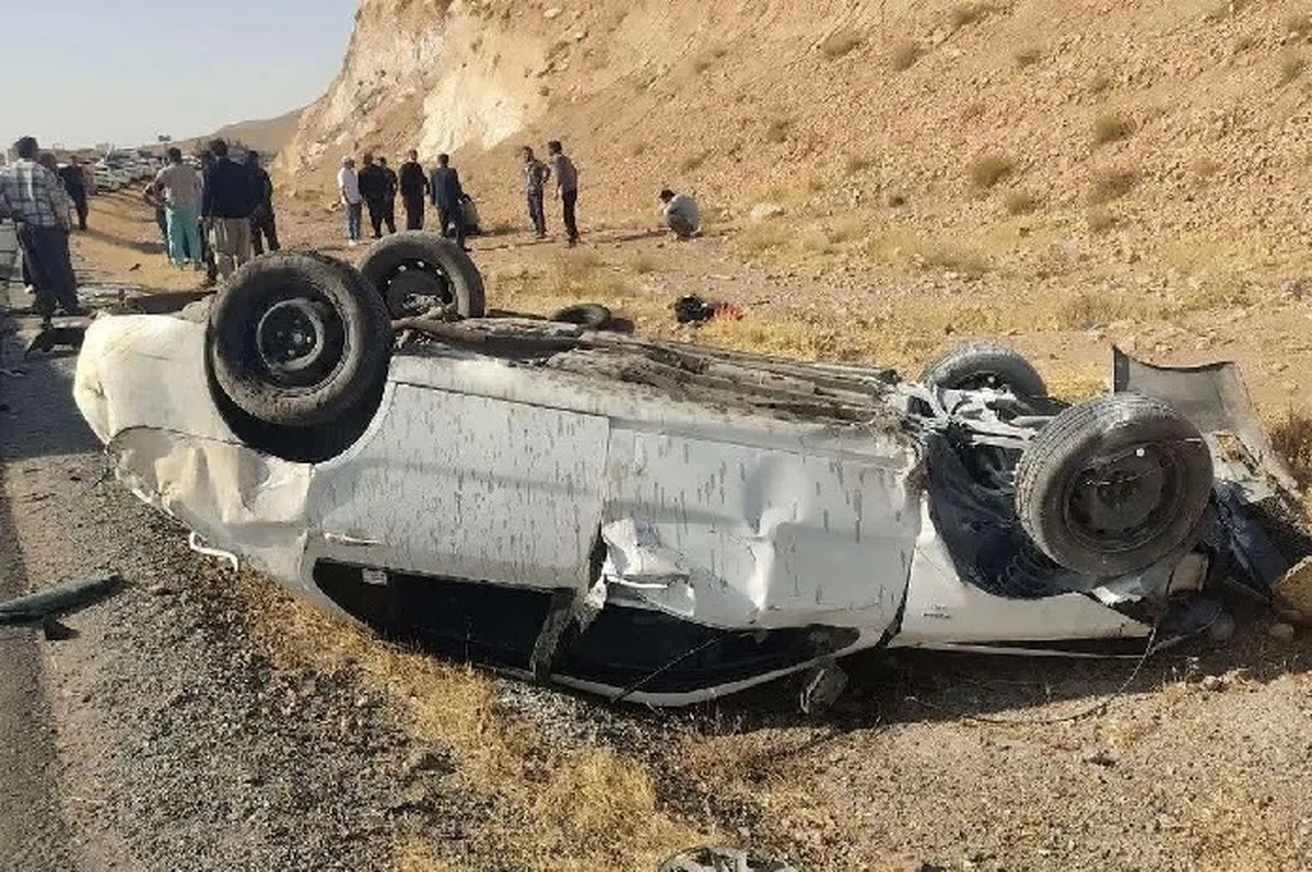 شاخبهشاخ شدن دنا و پژو پارس در همدان با 5 کشته (+عکس)