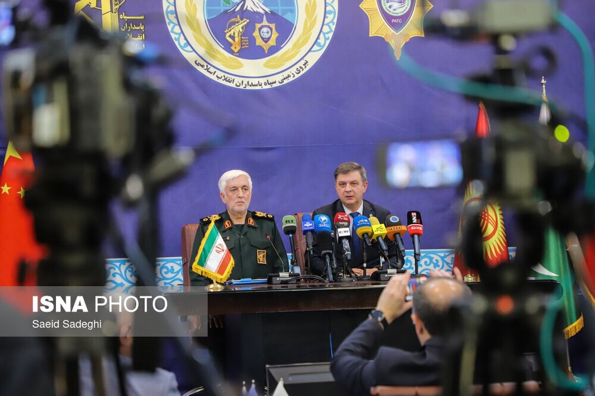 نشست خبری رزمایش مشترک ضد تروریستی «سهند ۲۰۲۵» (+عکس)