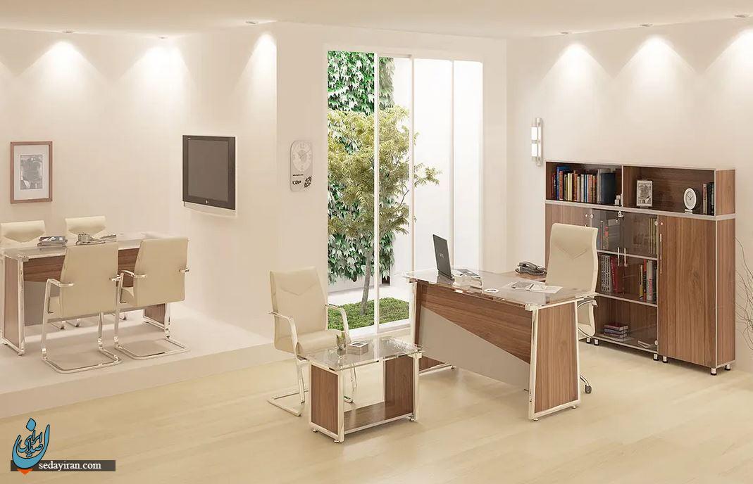 انتخاب بهترین میز مدیریت | بررسی قیمت، مدل‌های مدرن، کلاسیک، ال‌شکل و لاکچری